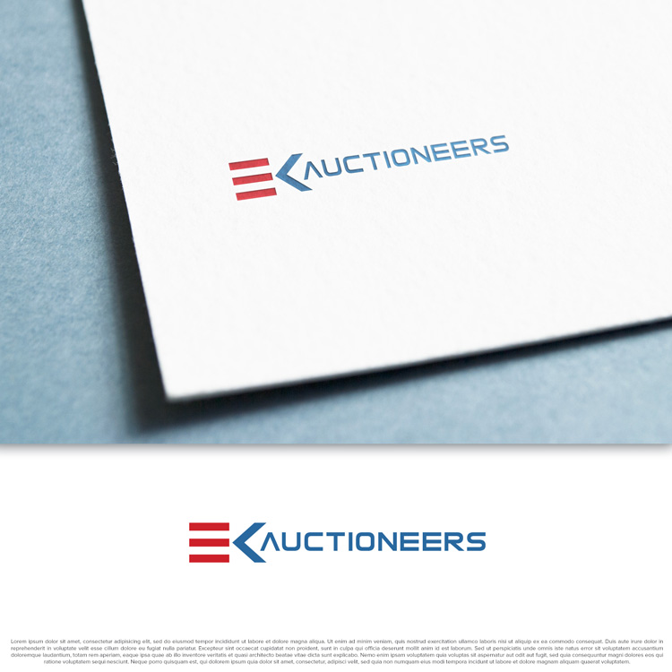 Logo Design by DesignDUO for EK Auctioneers | Design #18574636