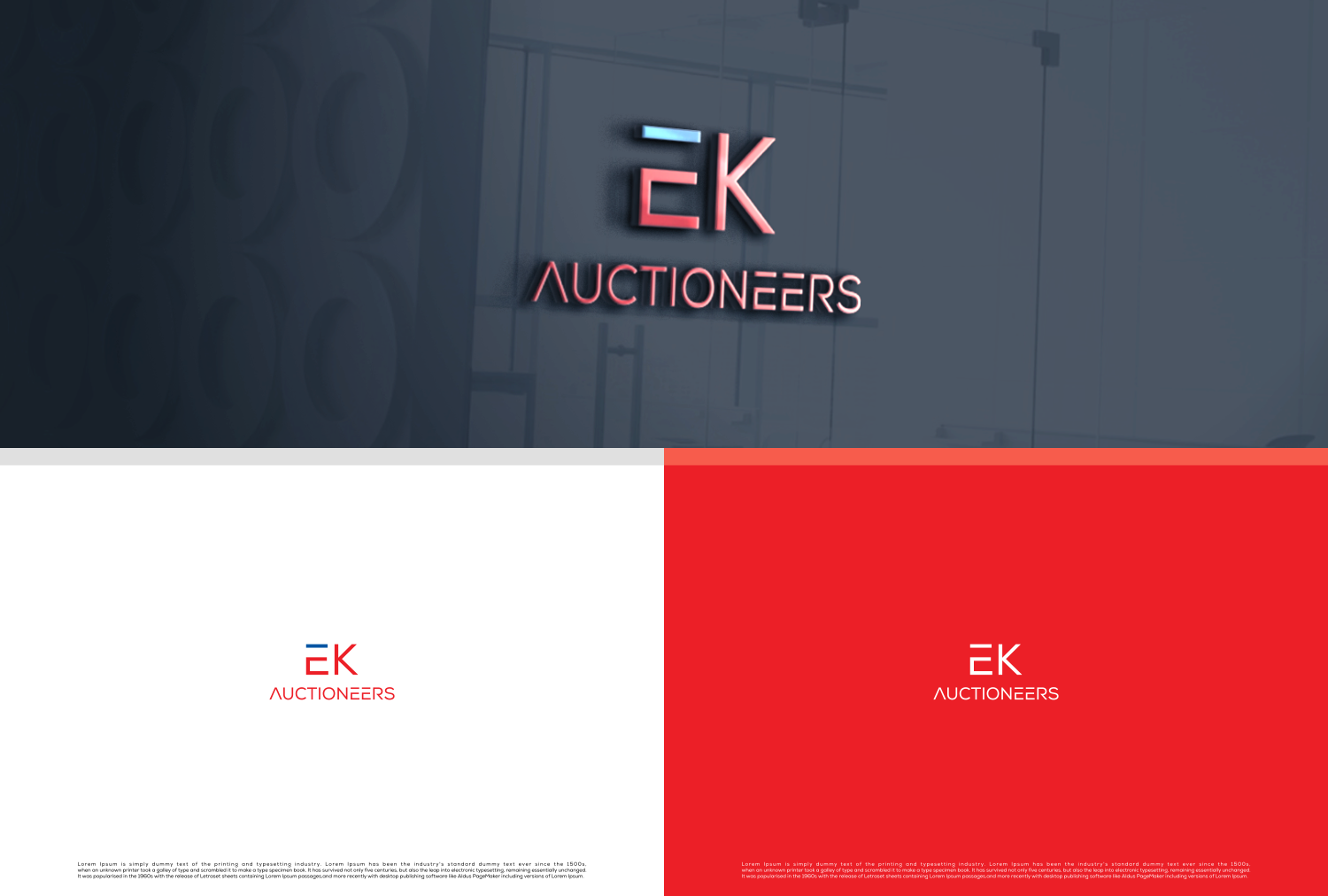 Logo Design by grockSB for EK Auctioneers | Design #18526514