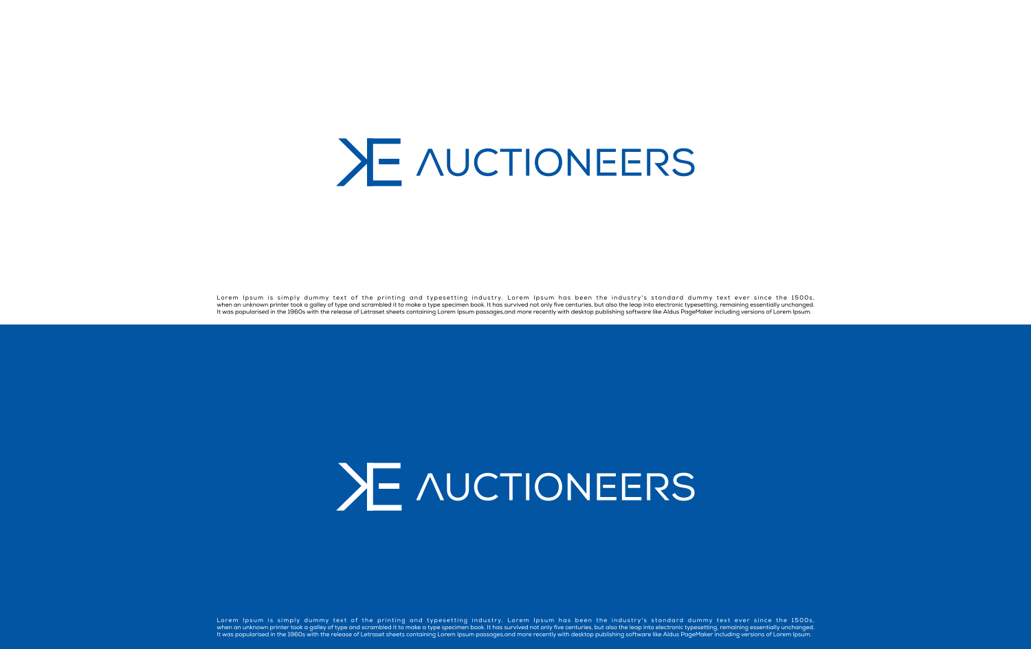 Logo Design by grockSB for EK Auctioneers | Design #18583754