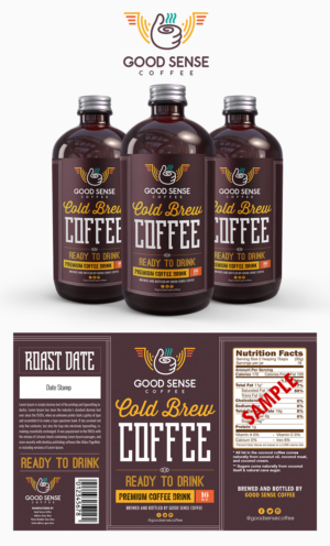 High end Coffee Roaster needs a Label design for new Blend | Etikett-Design von SAI DESIGNS