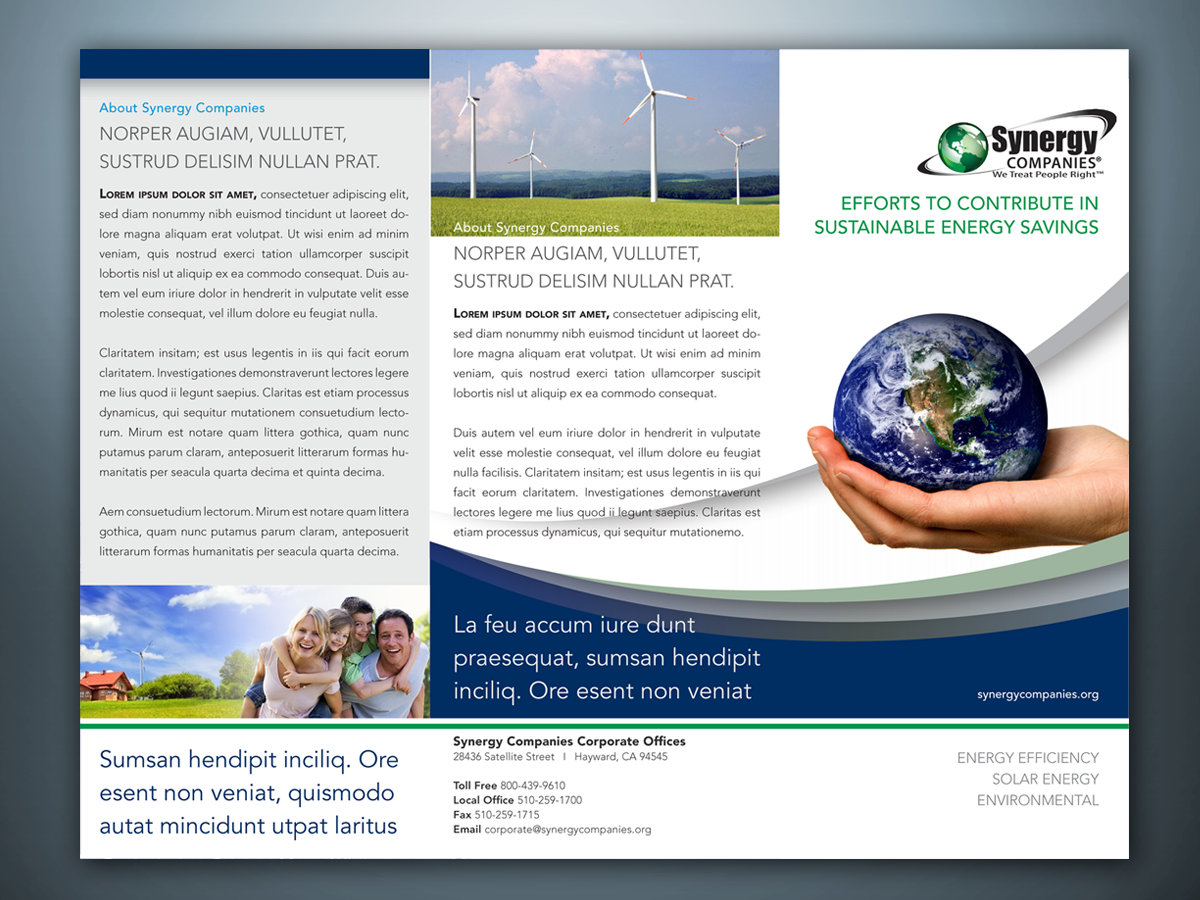 Brochure Design by aprovedel for this project | Design #664167
