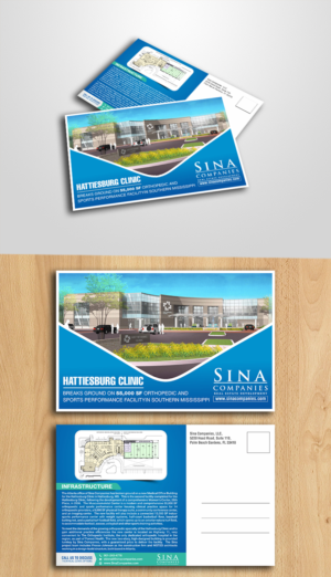 Postcard Design by ecorokerz for Sina Companies LLC | Design: #18465998