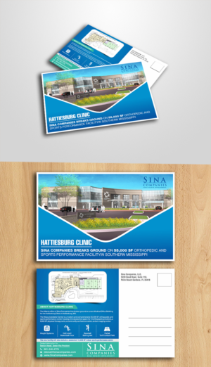 Postcard Design by ecorokerz for Sina Companies LLC | Design: #18591355