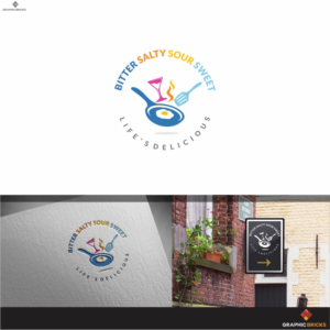 BITTER SALTY SOUR SWEET - Life's Delicious | Logo Design by Graphic Bricks