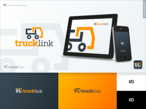 Truckslink  | Logo-Design von Raoul Camion