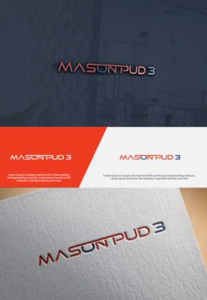 Logo Design by dr ghulam mustafa sahab for Mason PUD 3 | Design: #18478846