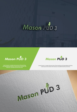 Logo Design by dr ghulam mustafa sahab for Mason PUD 3 | Design: #18478847
