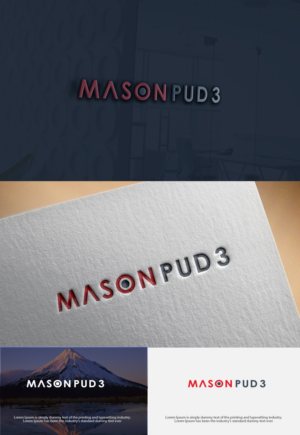 Logo Design by dr ghulam mustafa sahab for Mason PUD 3 | Design: #18580927