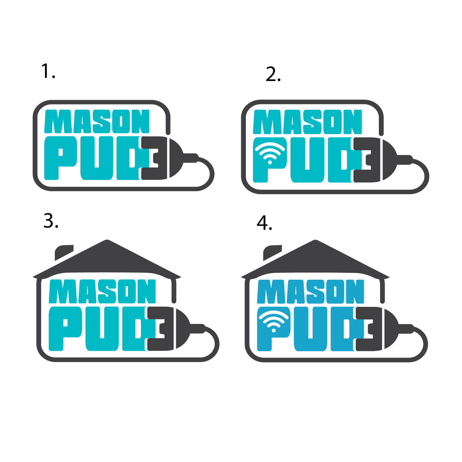 Logo Design by DANPAINEDESIGN for Mason PUD 3 | Design #18499705