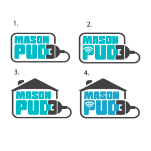 Logo Design by DANPAINEDESIGN for Mason PUD 3 | Design: #18499705