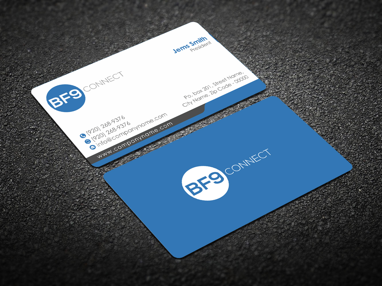 Visitenkarten-Design von Infinitive Technology für dieses Projekt | Design #18460377