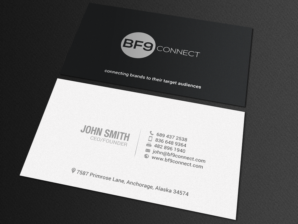 Business Card Design by chandrayaan.creative for this project | Design #18460552
