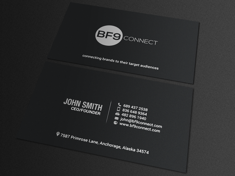 Diseño de Tarjeta de Presentación por chandrayaan.creative para este proyecto | Diseño #18460554