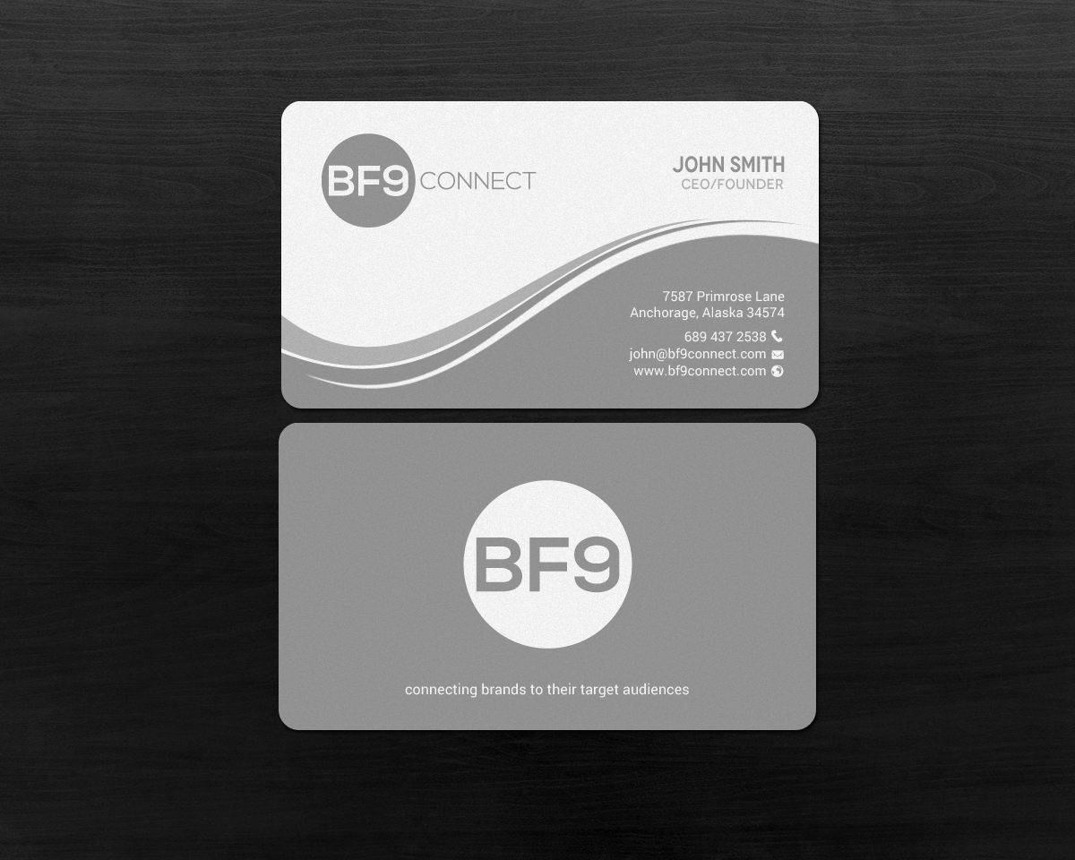 Business Card Design by chandrayaan.creative for this project | Design #18460564