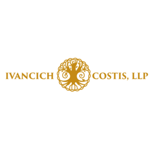 Other than the image, the attorneys are Lisa Ivancich and Athena Costis. So the firm will be Ivancich & Costis, LLP. We have an IMCworkinjury.com logo now that has initials. It is ok. As one of the partners is leaving, we need something new.  | Logo Design by Graphic Bricks