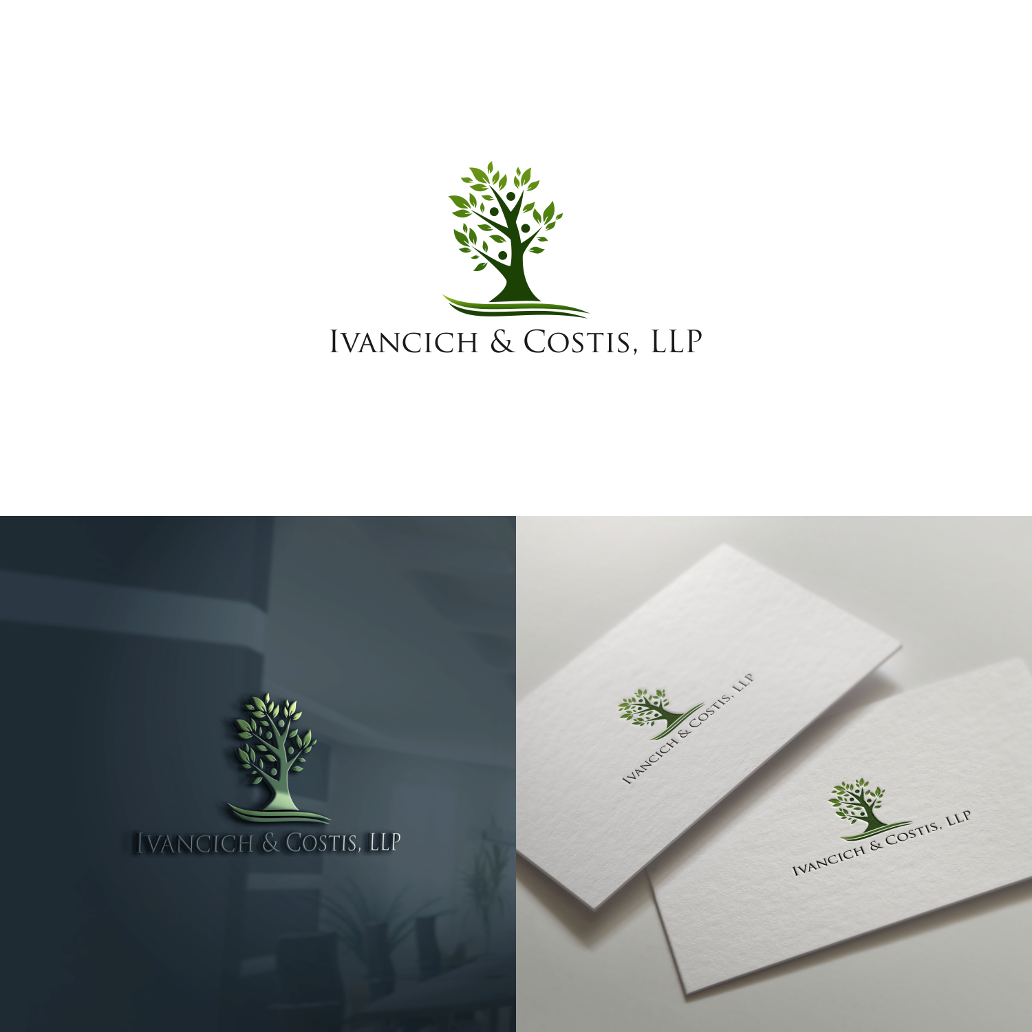 Logo Design by thedesignmate29 for Ivancich & Costis, LLP | Design #18460774