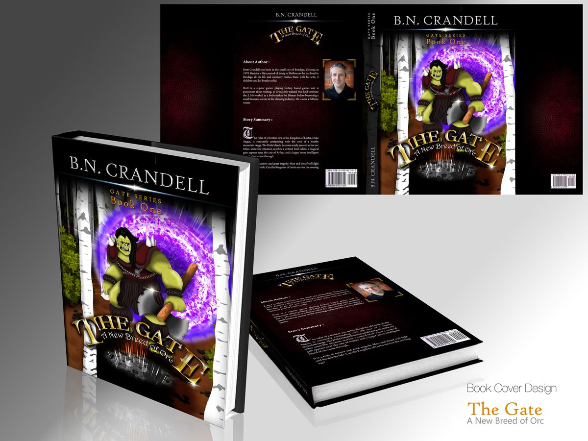 Book Cover Design by MicroZ for B.N. Crandell | Design #2811546