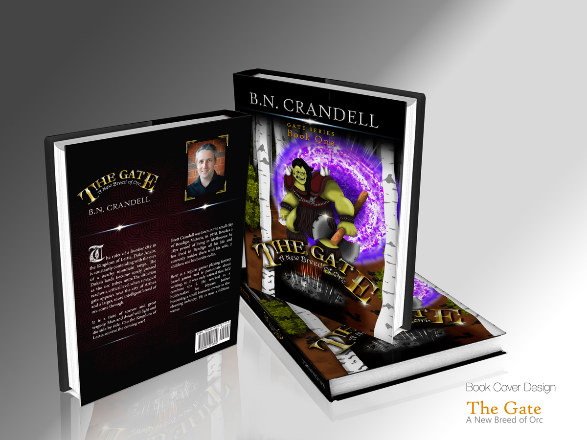 Design de Couverture de Livre par MicroZ pour B.N. Crandell | Design #2812163