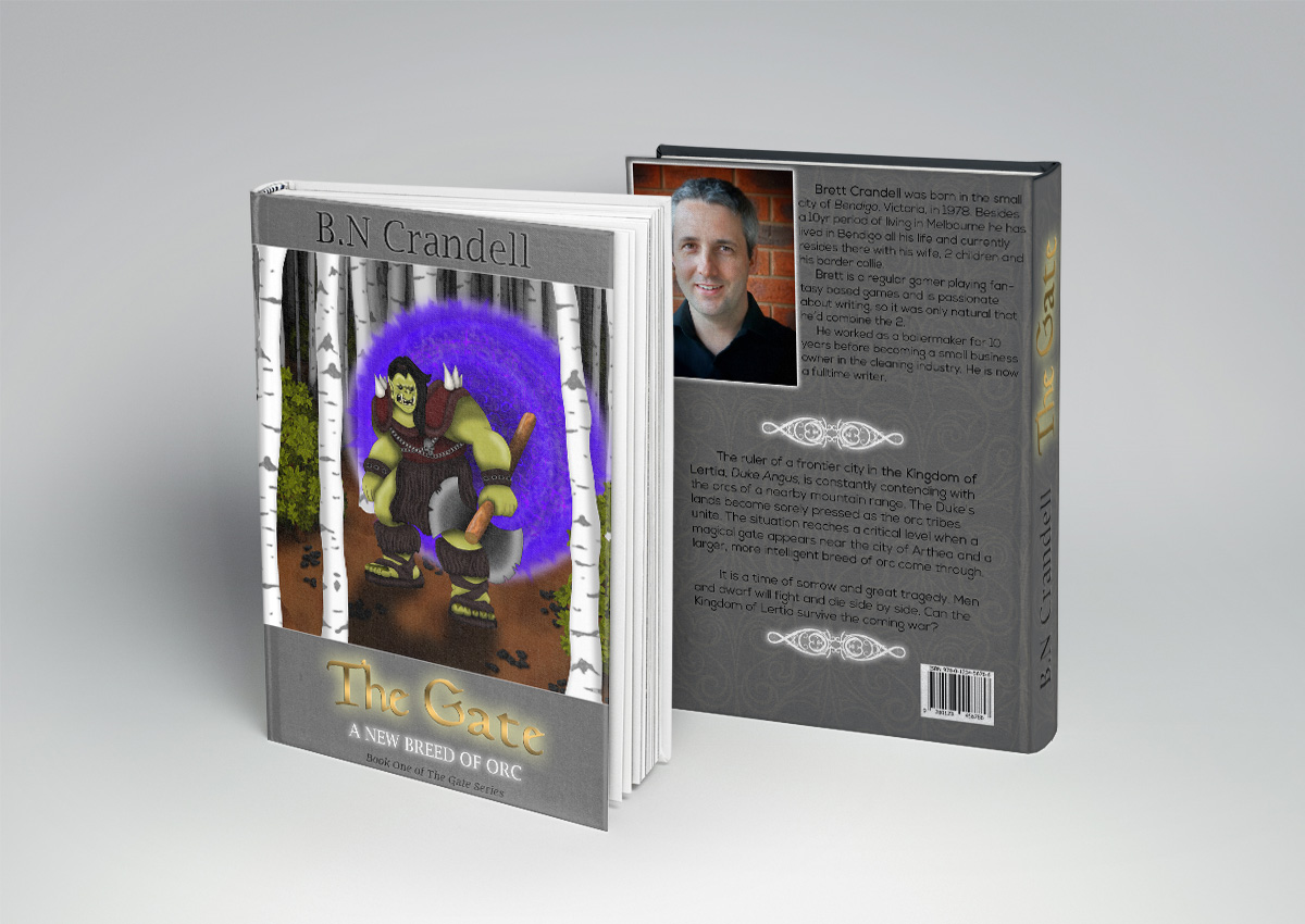 Book Cover Design by Ron Mickey for B.N. Crandell | Design #2815155