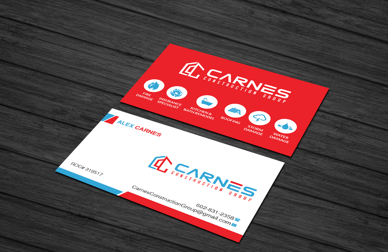 Business Card Design by Creations Box 2015 for this project | Design #18462876