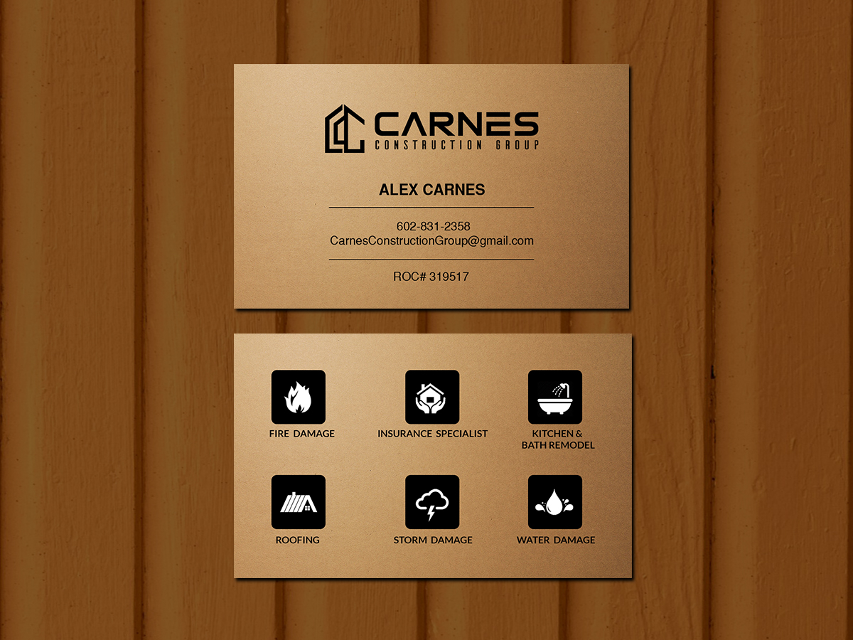 Business Card Design by Creations Box 2015 for this project | Design #18462896