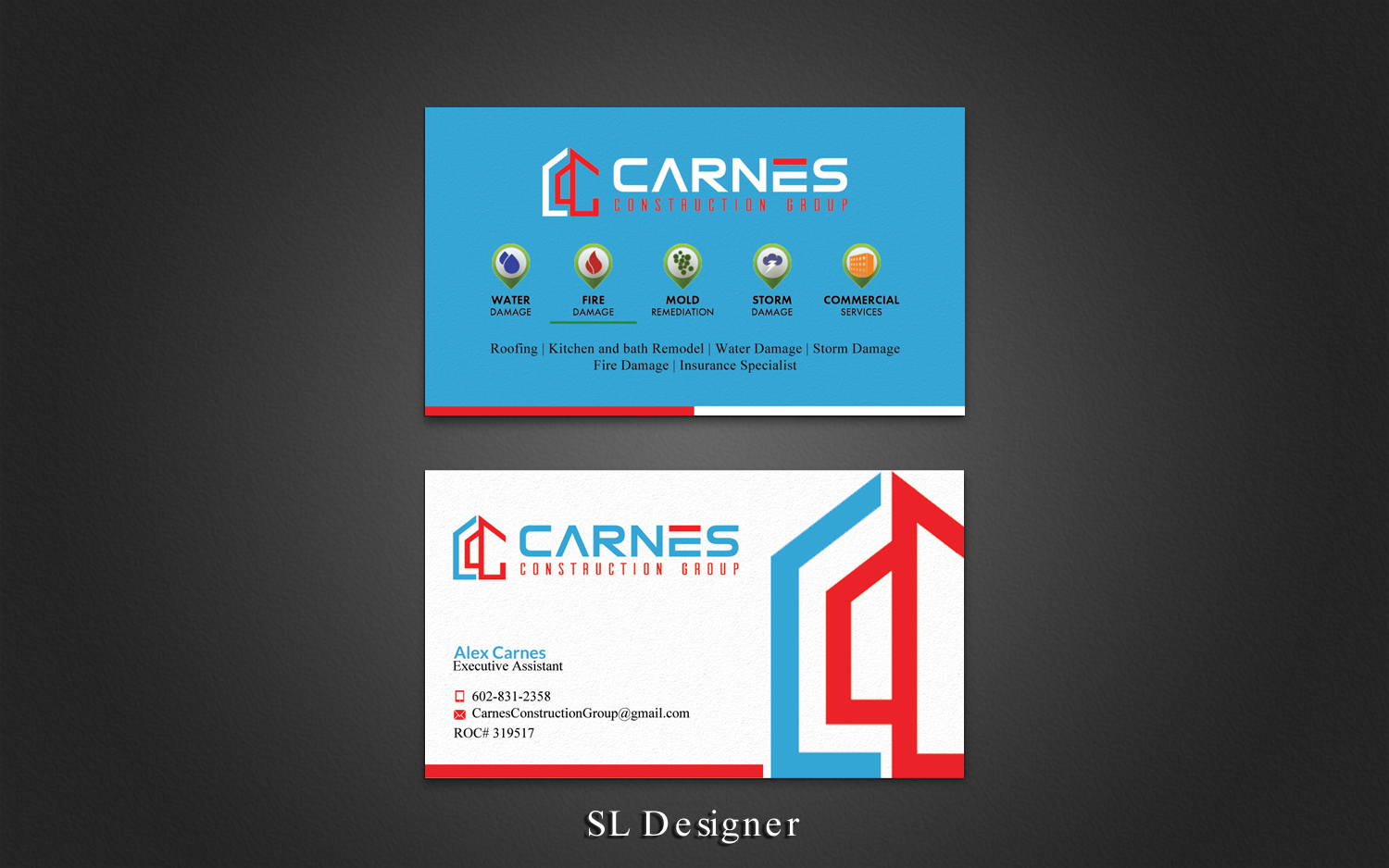 Visitenkarten-Design von SL Designer für dieses Projekt | Design #18465335