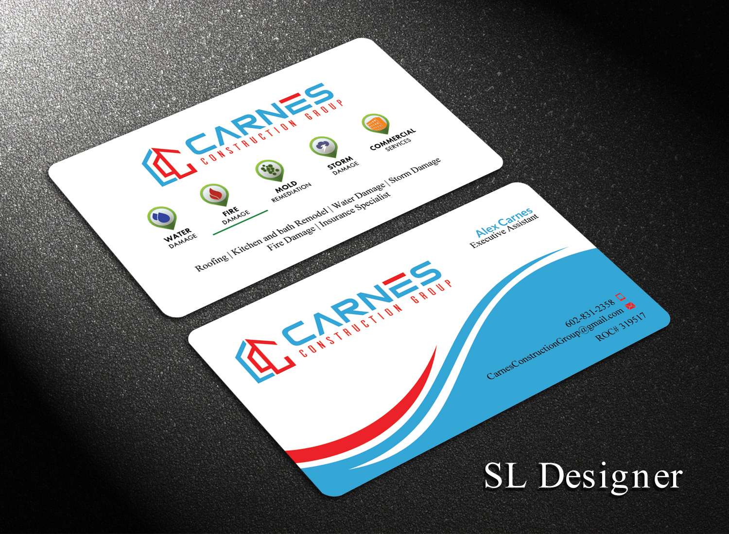 Business Card Design by SL Designer for this project | Design #18465579