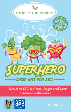 Packaging for a Kids' Drink Mix | Diseño de Empaque por TracyInspires