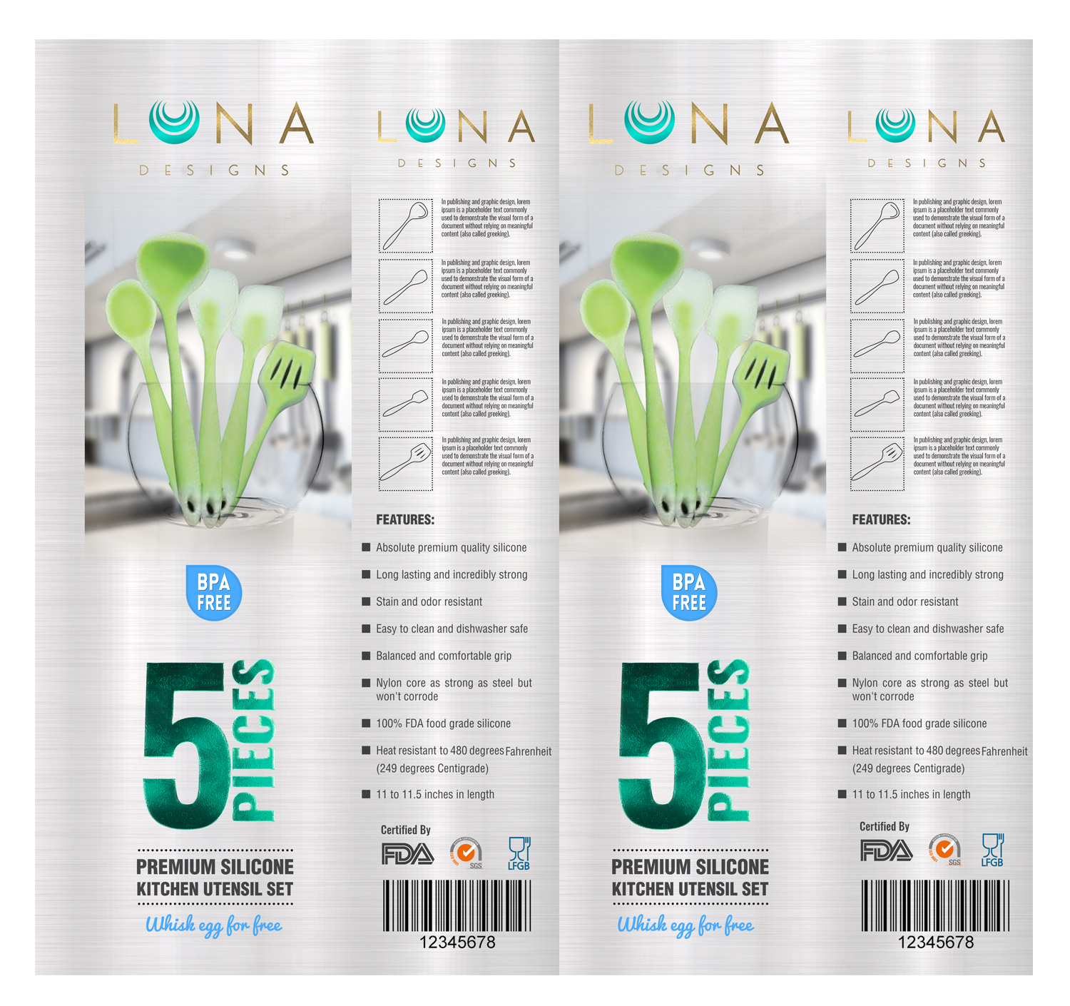 Packaging Design by SAI DESIGNS for this project | Design #18779224
