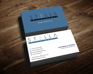 Stella Investments , new business card design | Business Card Design by Infinitive Technology