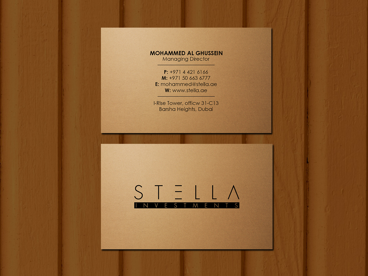 Business Card Design by Creations Box 2015 for this project | Design #18473139