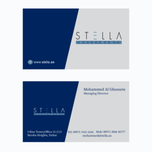Business Card Design by fairupm for this project | Design: #18510278