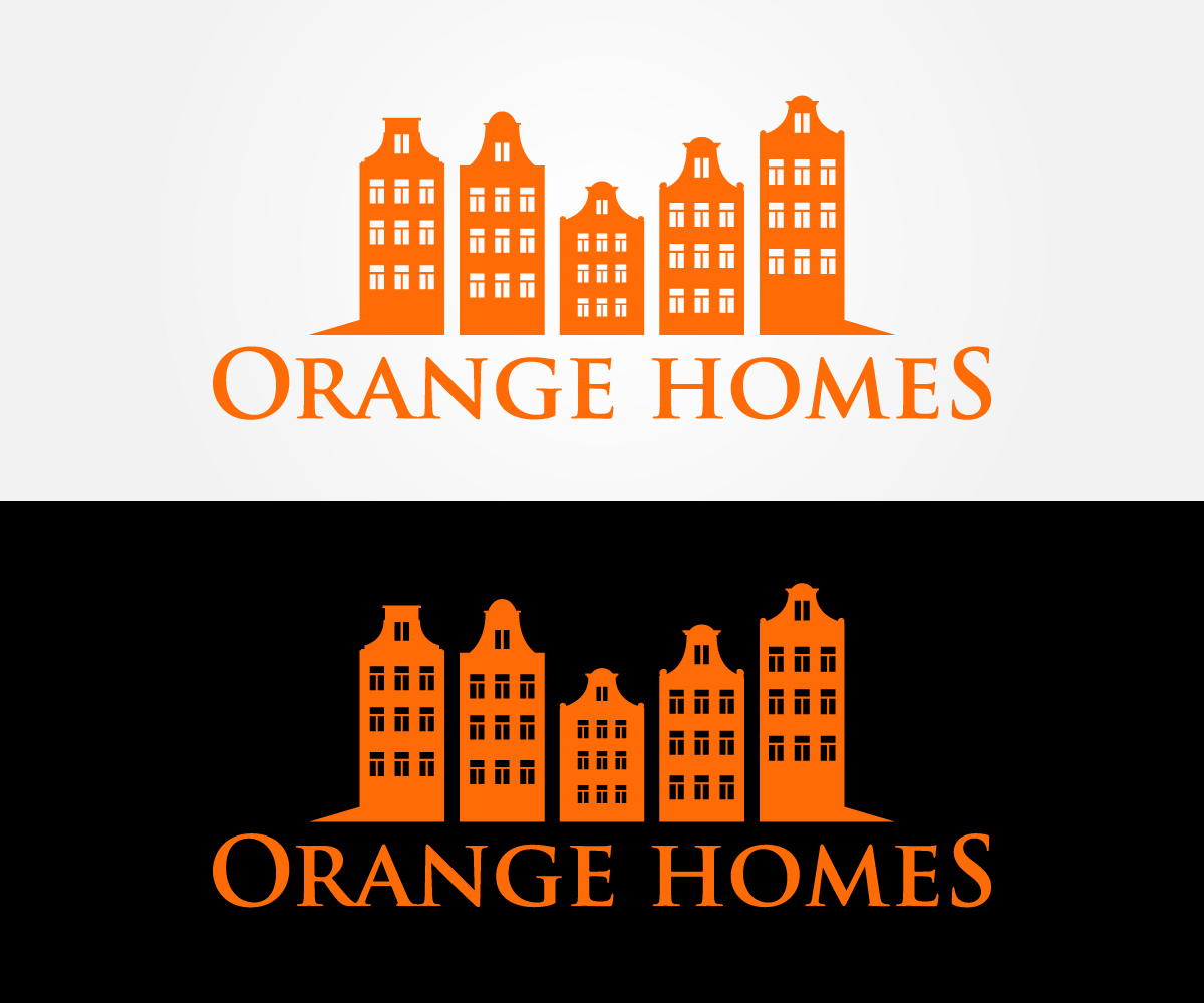 Logo Design by sangeloenriquez for Orange Homes | Design #18472071