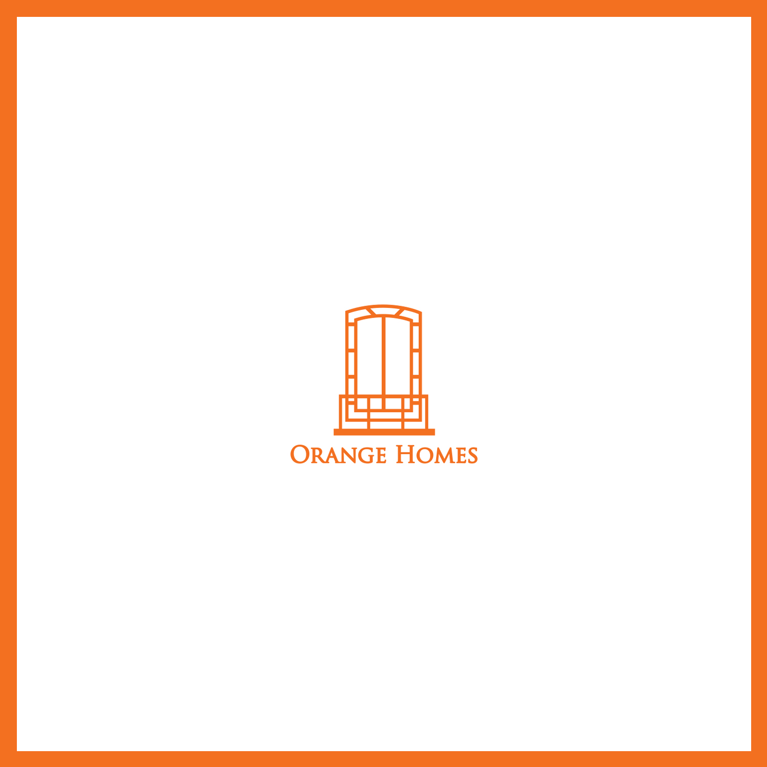 Logo Design by anto purwanto for Orange Homes | Design #18464266