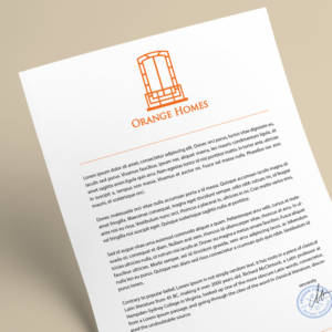 Logo Design by anto purwanto for Orange Homes | Design: #18464267