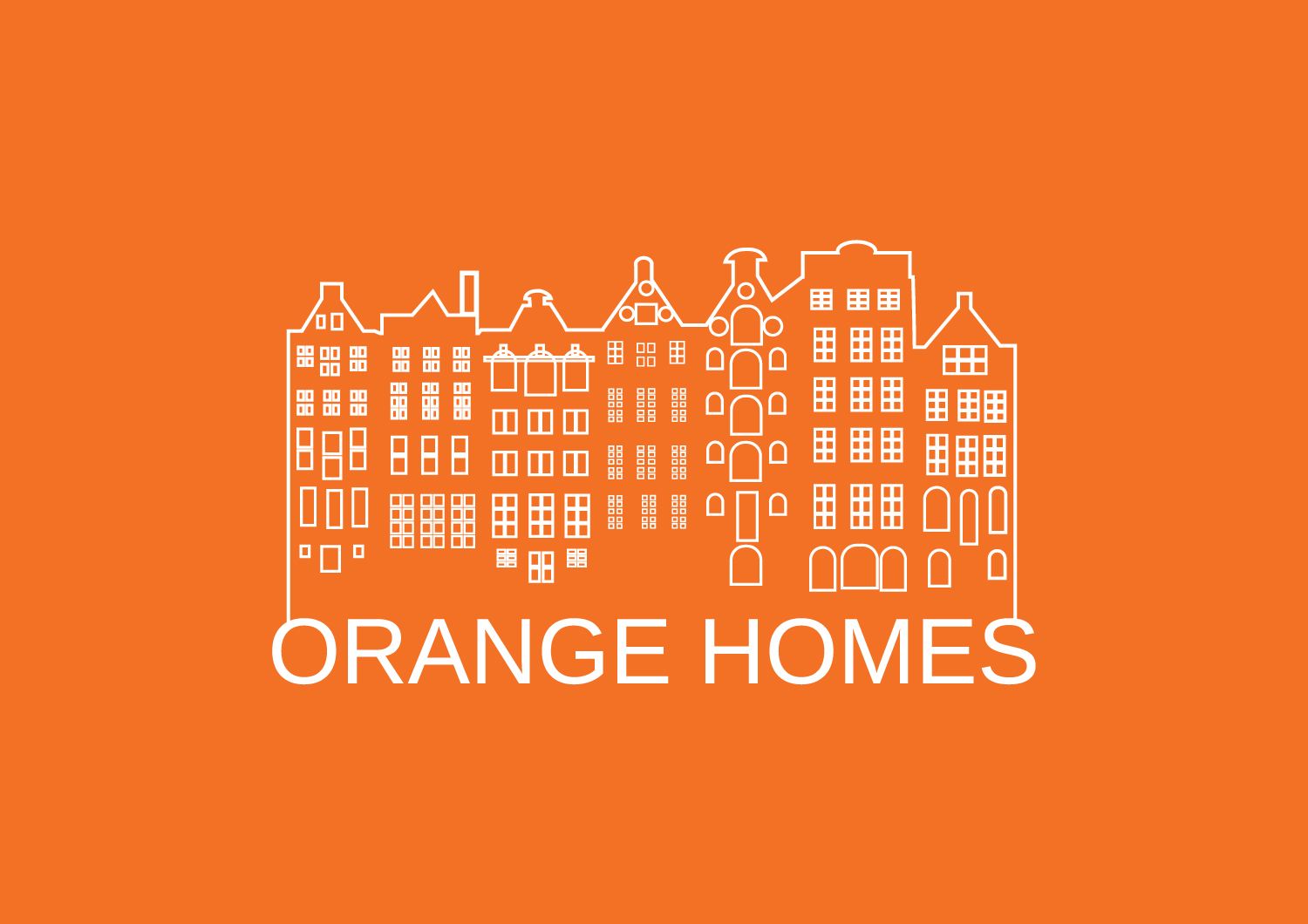 Logo Design by Impressive Sol for Orange Homes | Design #18486053