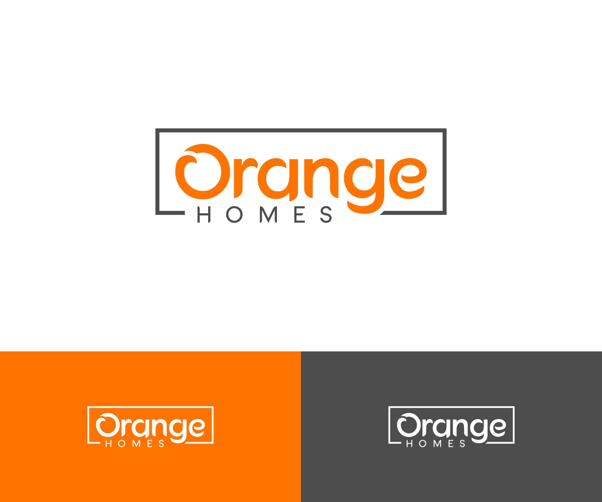 Logo Design by Liyana for Orange Homes | Design #18468613