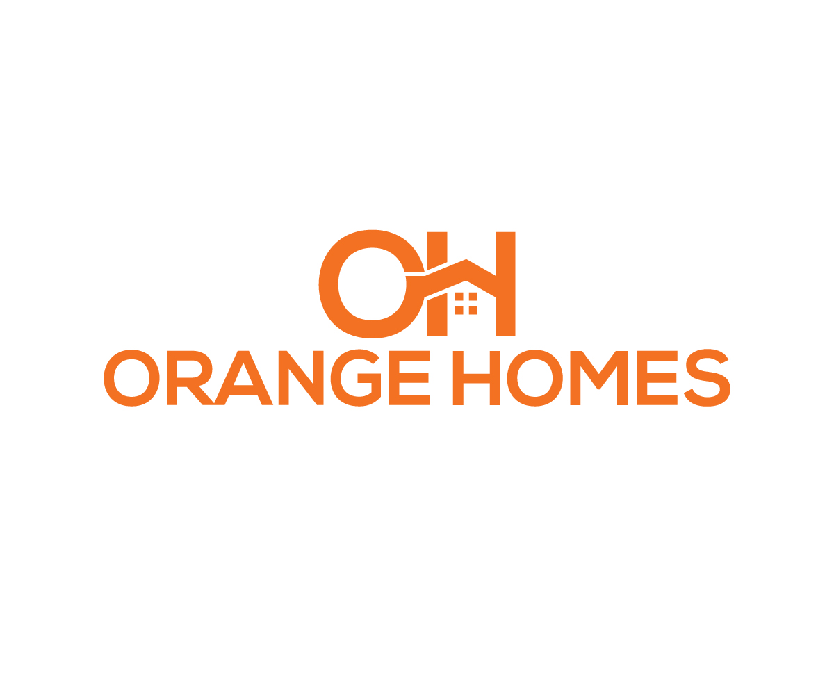 Logo Design by imyounuspathan 2 for Orange Homes | Design #18468390