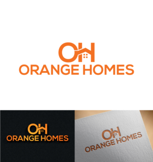 Logo Design by imyounuspathan 2 for Orange Homes | Design: #18468393