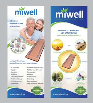 roll up  poster miwell  | Diseño de Flyer por alex989