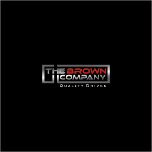 The Brown Company where shock technology meets quality. | Logo Design by Arham Hidayat