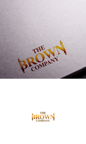 The Brown Company where shock technology meets quality. | Logo Design by logo_s