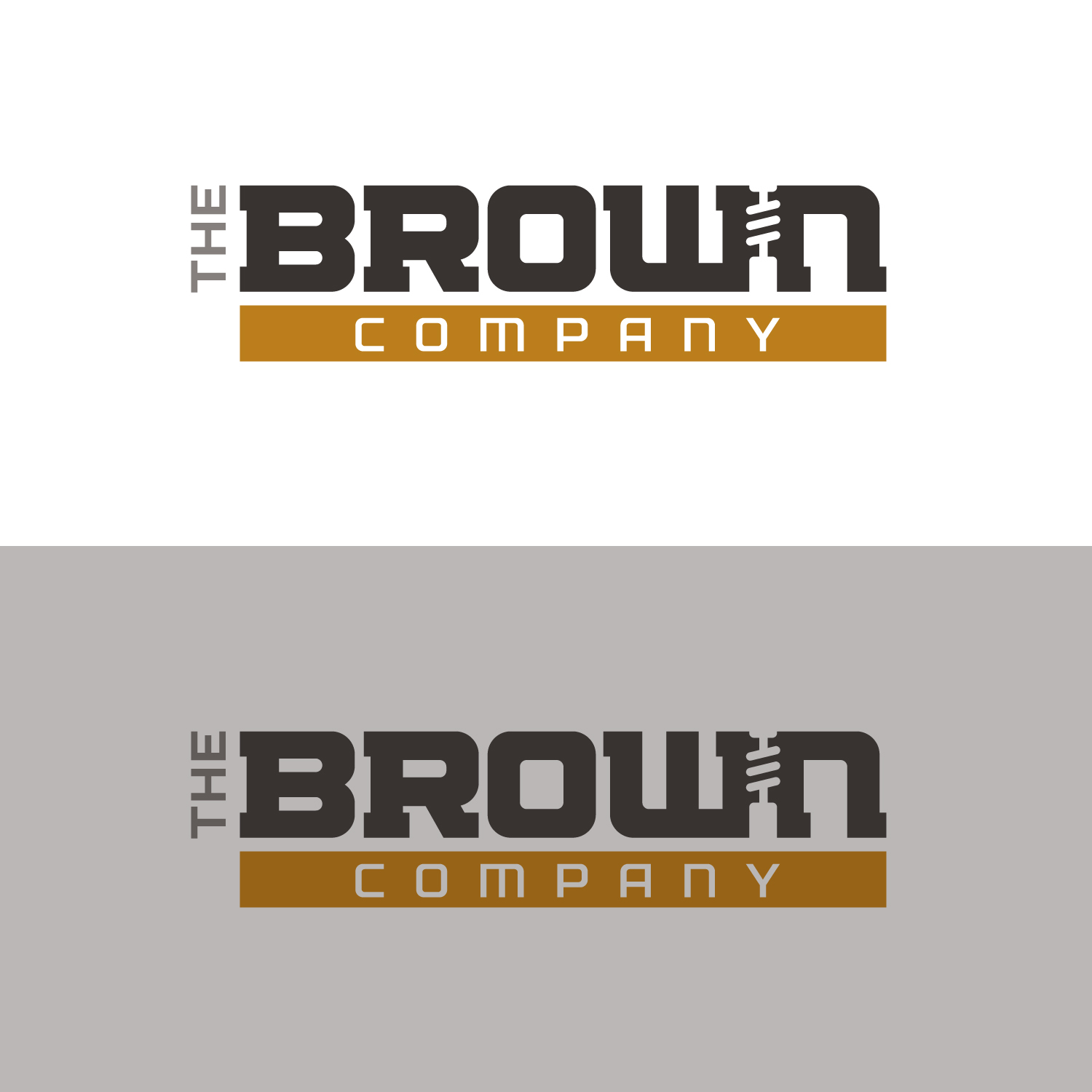 Logo Design by Buckingham for The Brown Company | Design #18481888