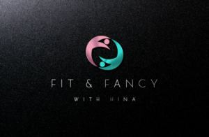 Fit & Fancy with Hina  | Logo Design by GLDesigns