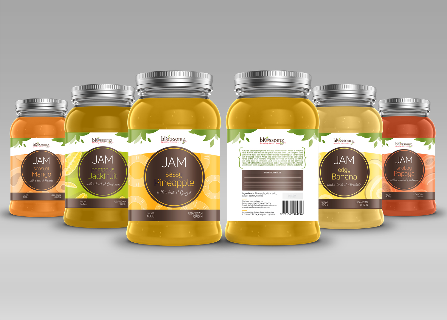 Packaging Design by Iv for Zahra Food Industries Ltd | Design #18617422