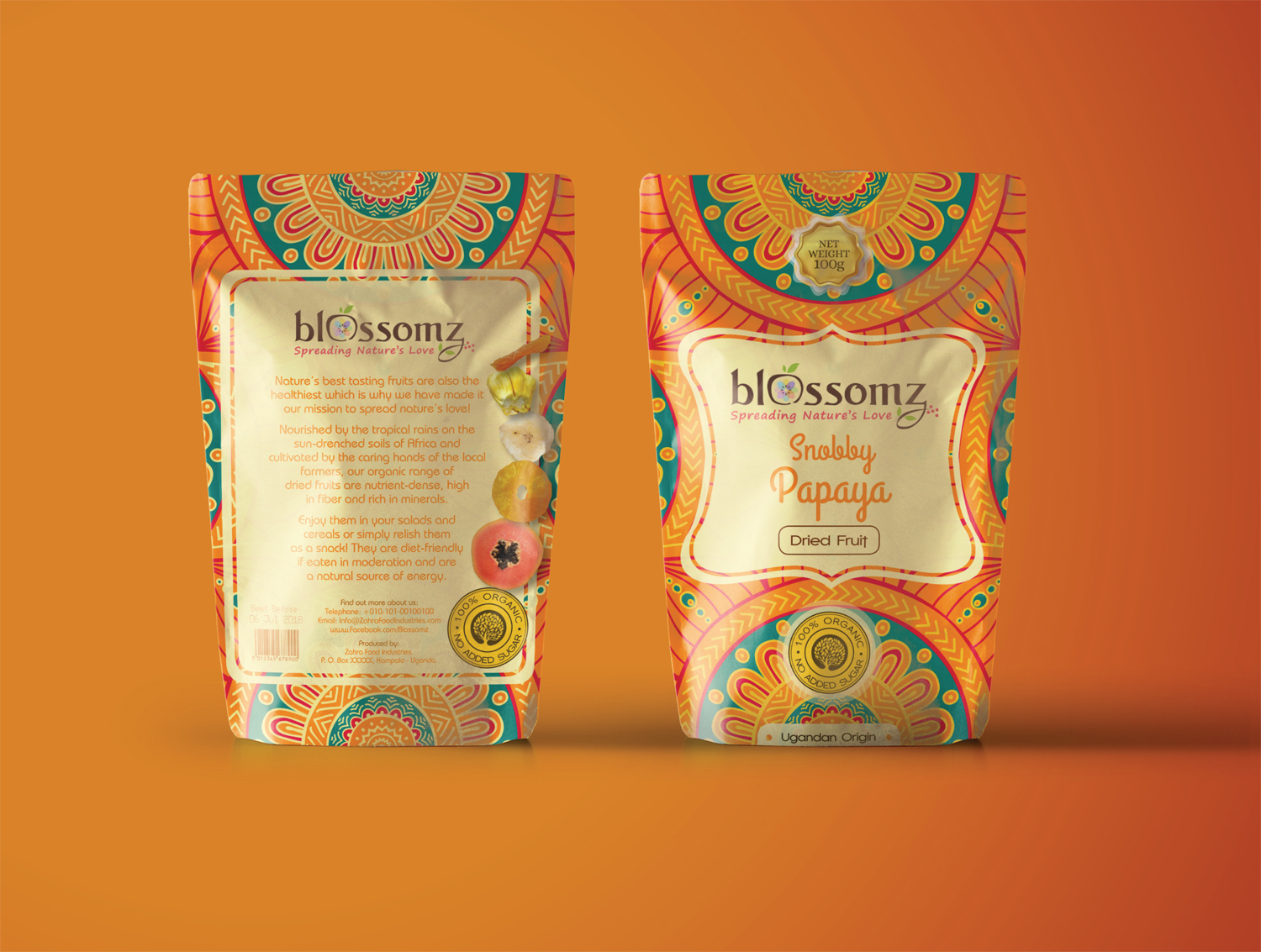 Diseño de Empaque por PND para Zahra Food Industries Ltd | Diseño #18566761