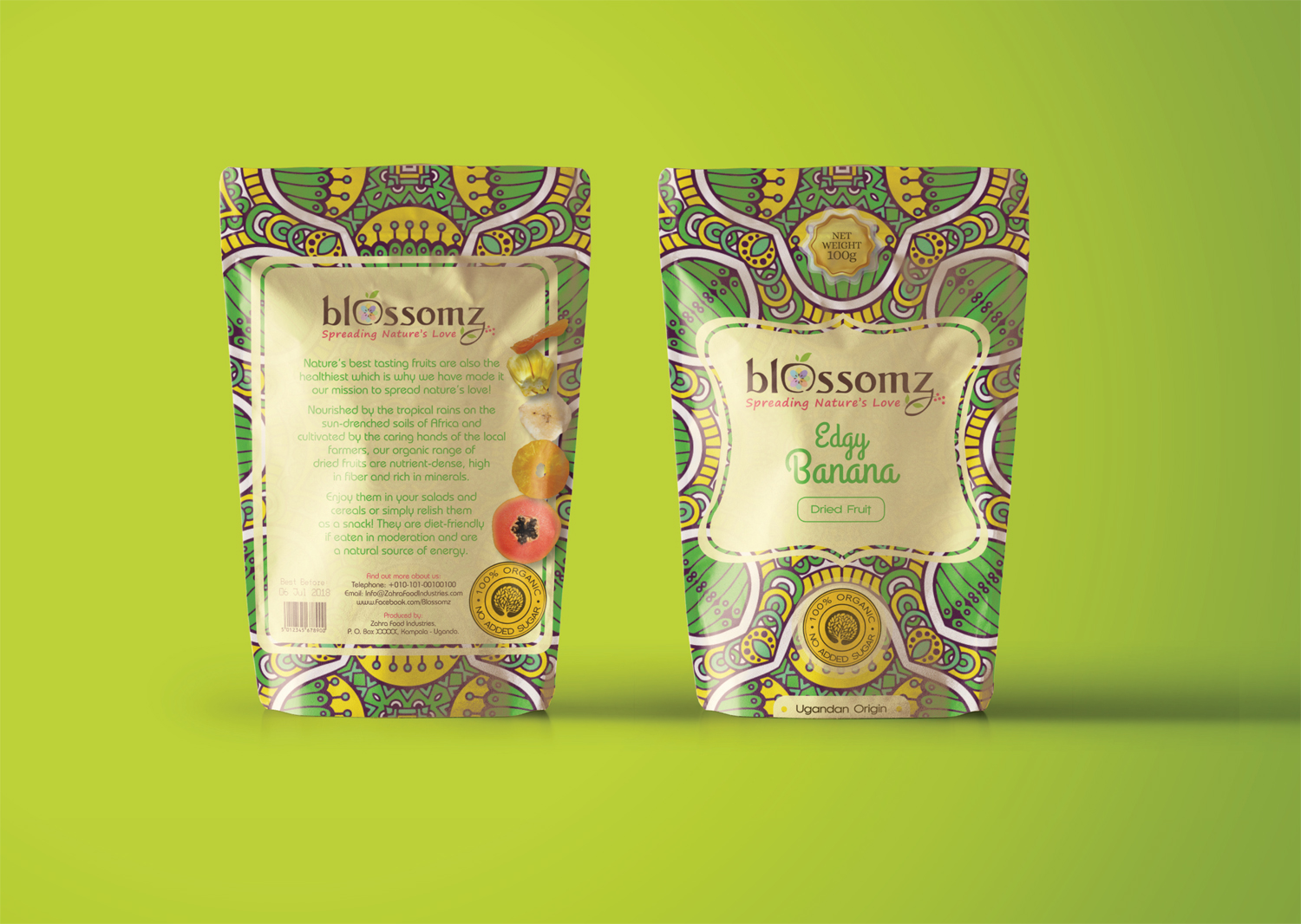 Diseño de Empaque por PND para Zahra Food Industries Ltd | Diseño #18589192