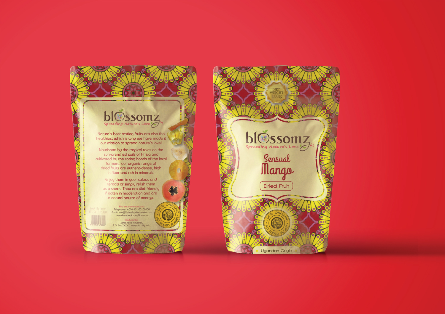 Diseño de Empaque por PND para Zahra Food Industries Ltd | Diseño #18610679