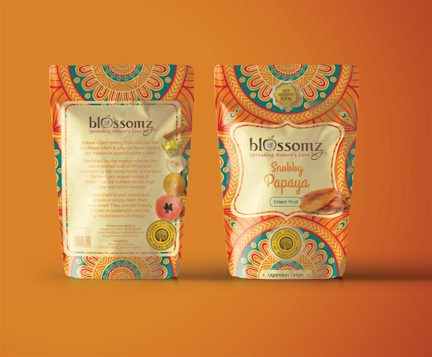 Diseño de Empaque por PND para Zahra Food Industries Ltd | Diseño #18636927