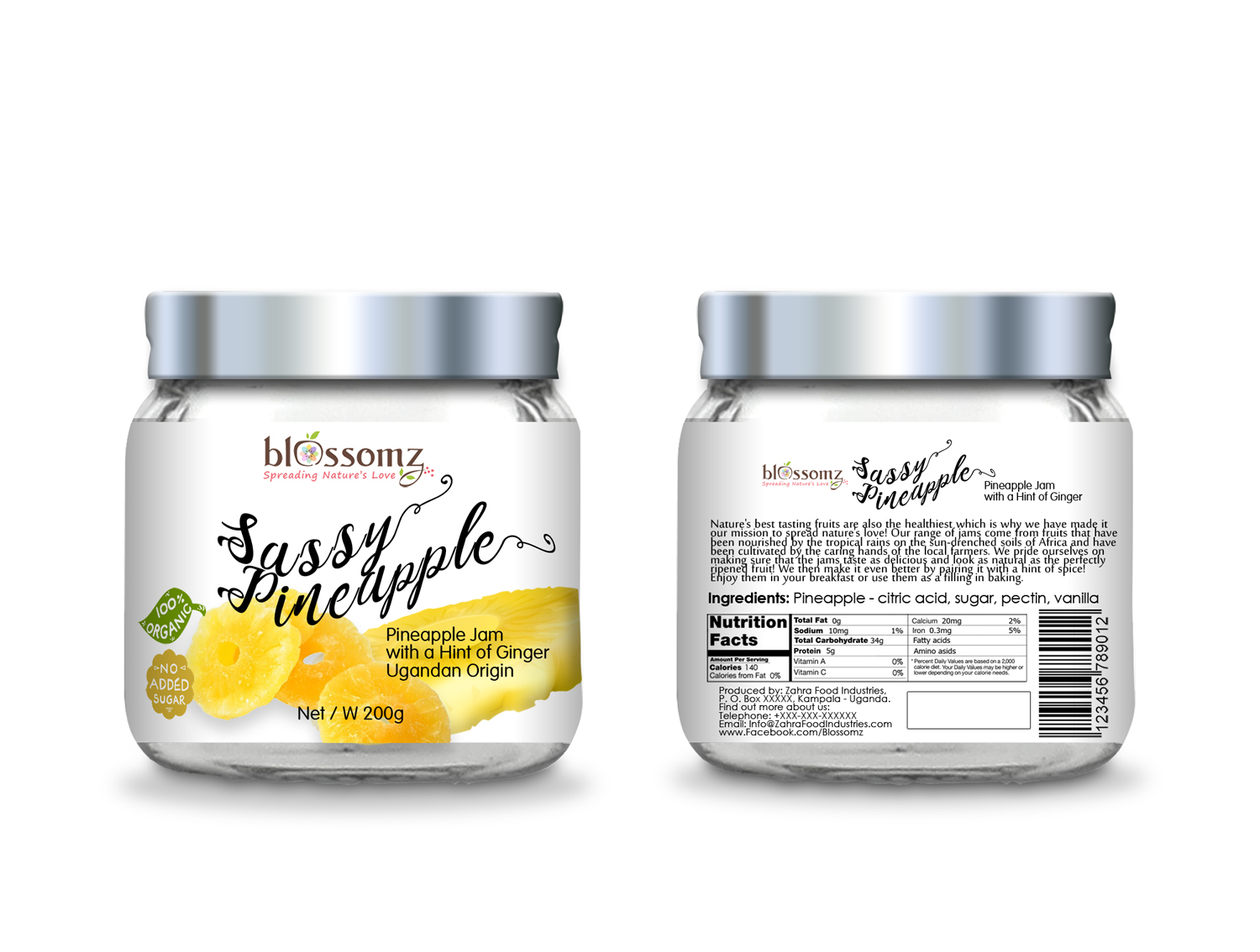 Packaging Design by tarokun for Zahra Food Industries Ltd | Design #18541876